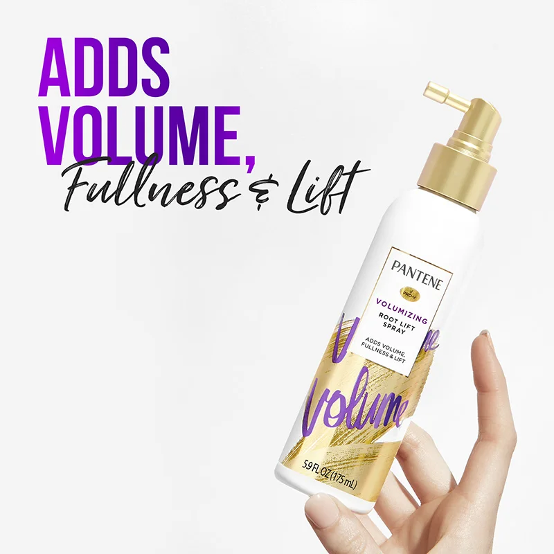 Pantene Pantene Volumizing Root Lift Spray Hair Care Product Packaging