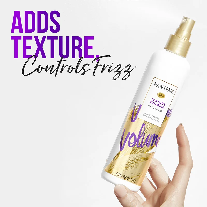 Pantene Pantene Volumizing Texture Spray In Hair Care Product Packaging