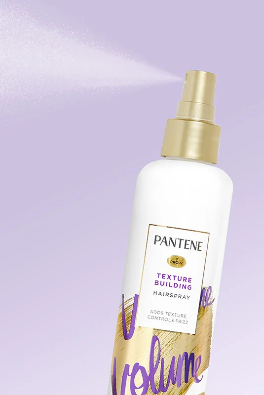 Pantene Pantene Volumizing Texture Spray Hair Care Product Photography