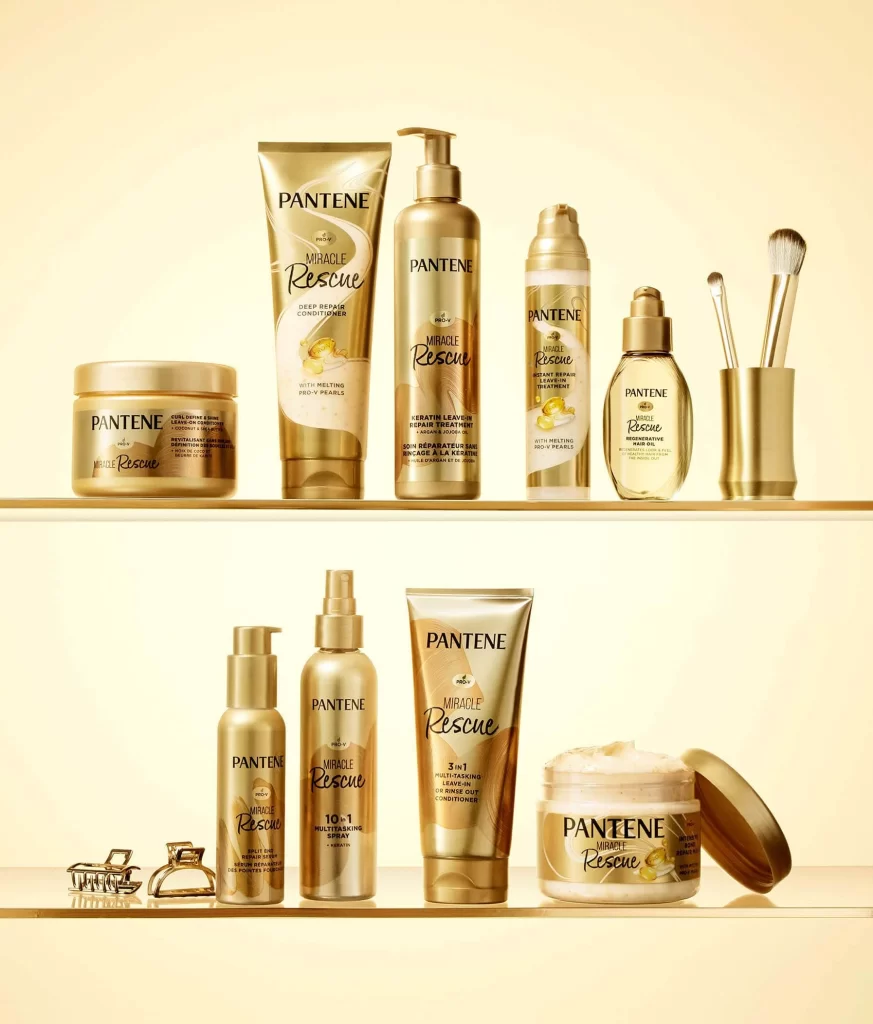 Pantene Shampoo Packaging