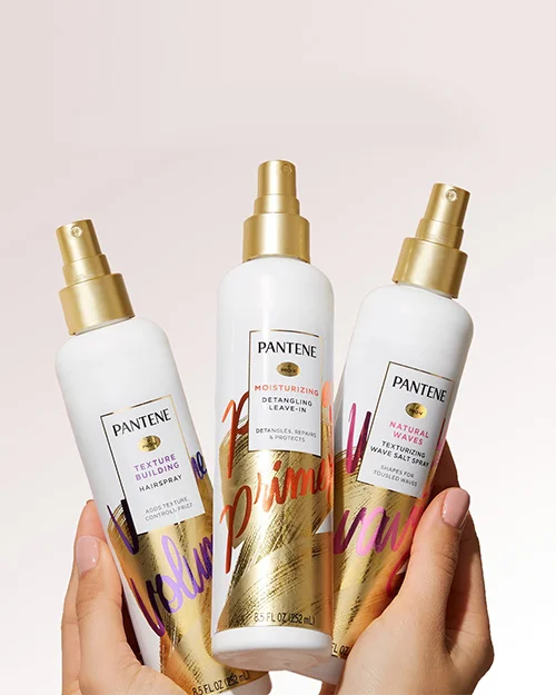 Pantene Hair Care Product Packaging