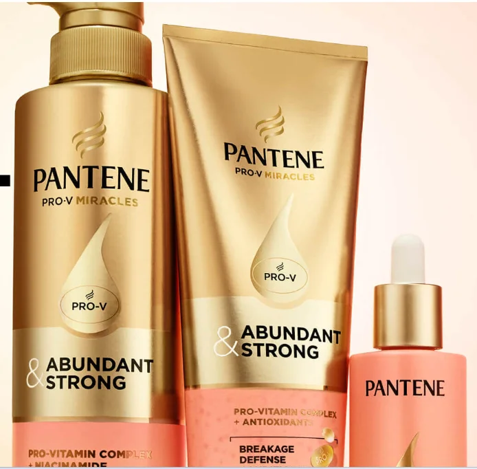 Pantene Shampoo Packaging
