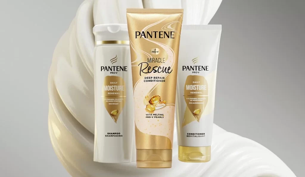 Pantene Shampoo Packaging