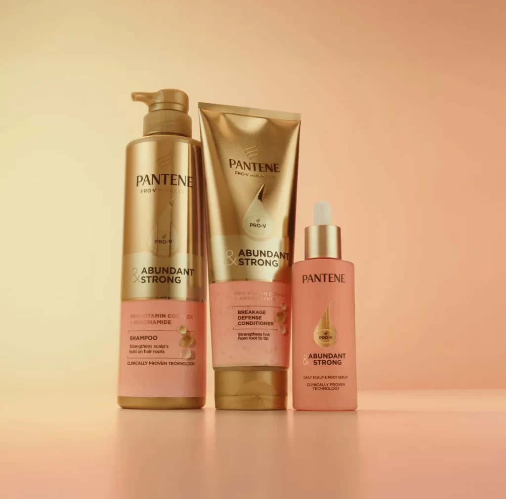 Pantene Shampoo Packaging