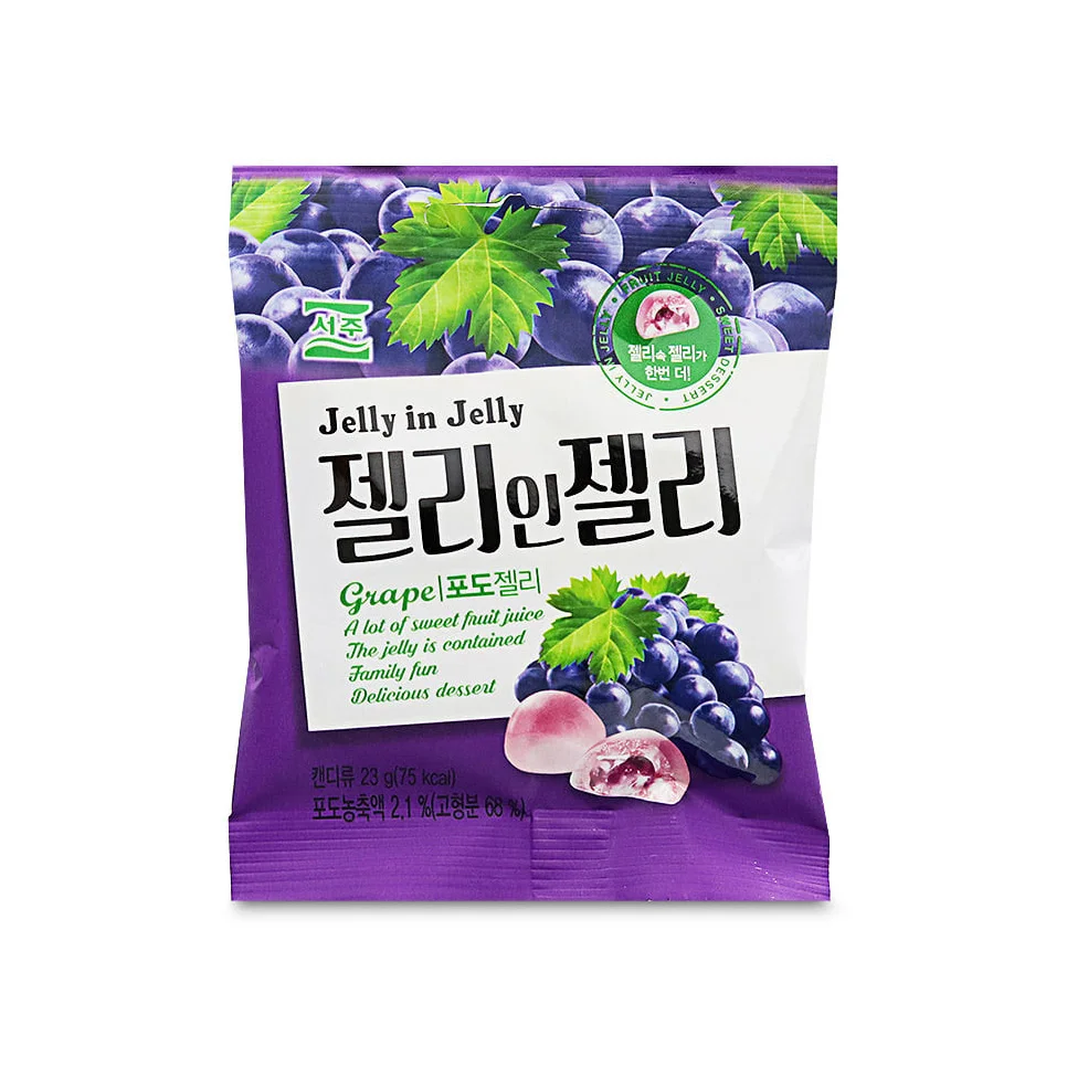 Seoju Jelly In Jelly Grape Packaging