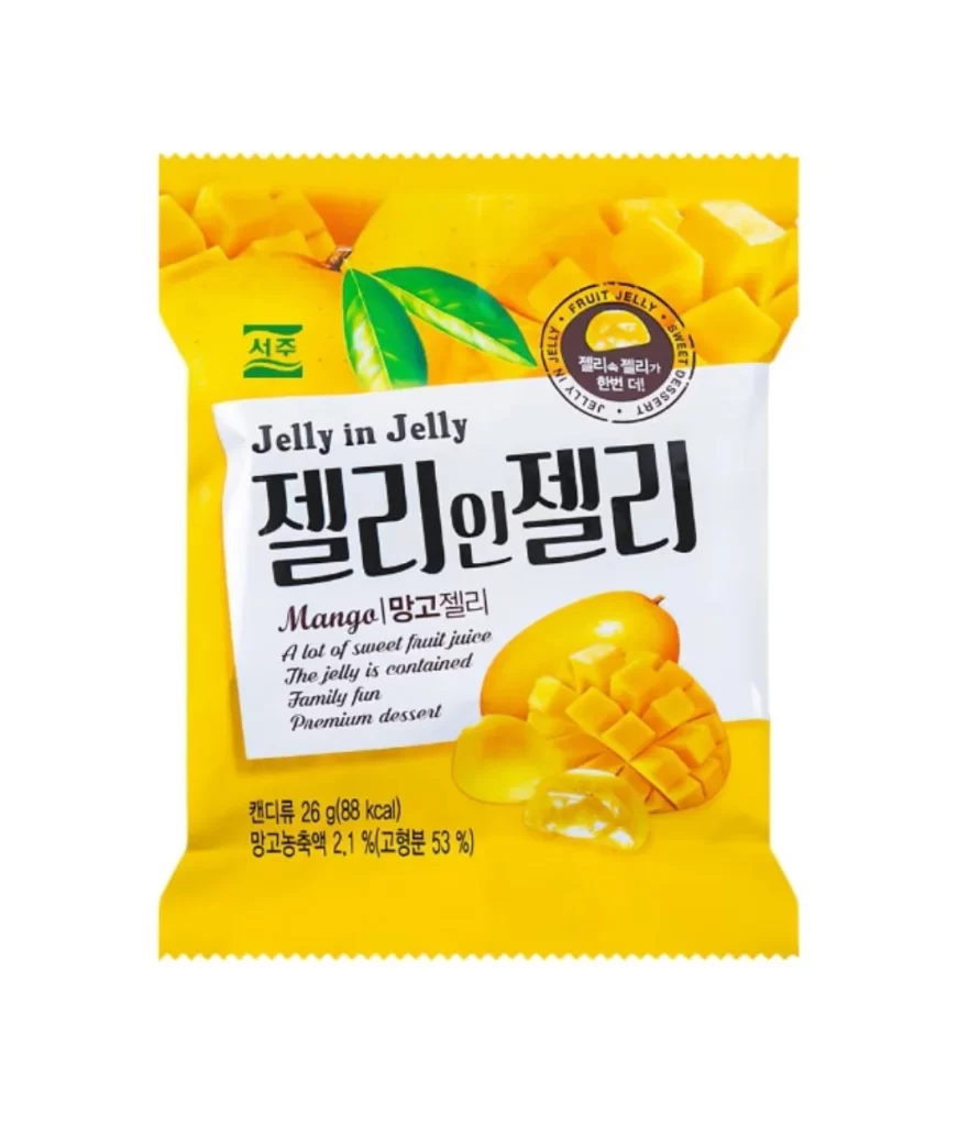 Seoju Jelly In Jelly Mango Packaging
