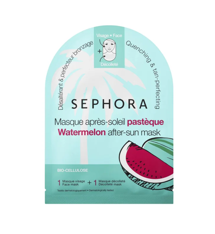 SEPHORA Watermelon after-sun mask Packaging