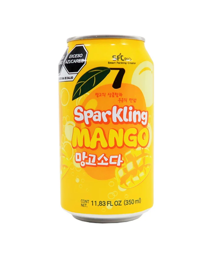 SFC Mango Sparkling Water Packaging