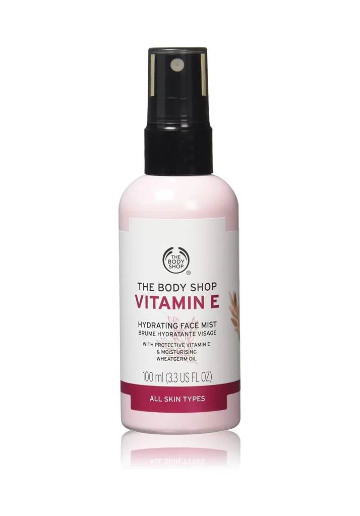 The Body Shop Vitamin E Hydrating Face Mist Packaging