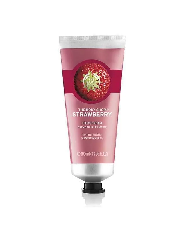 The Body Shop Strawberry Packaging