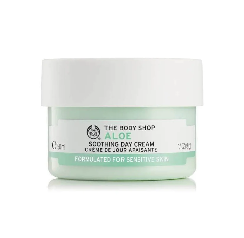 The Body Shop Aloe Soothing Day Cream Packaging