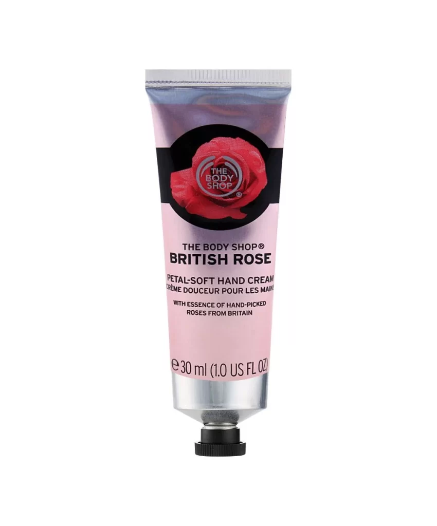 The Body Shop British Rose Packaging
