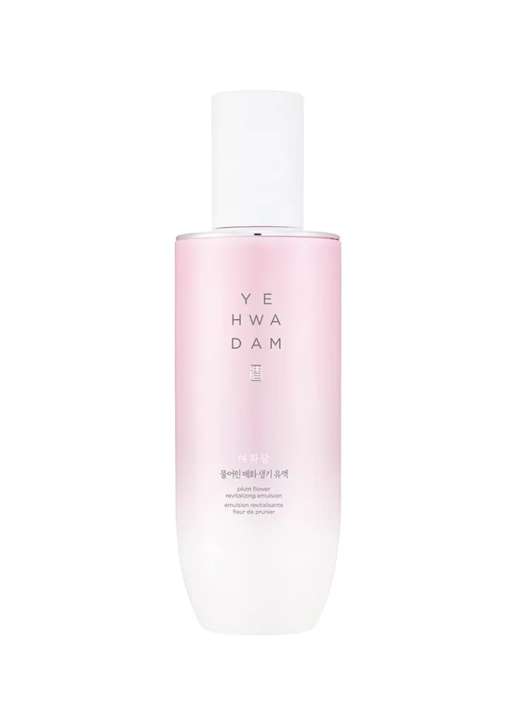 THE FACE SHOP Yehwadam Plum Flower Revitalizing Emulsion Packaging