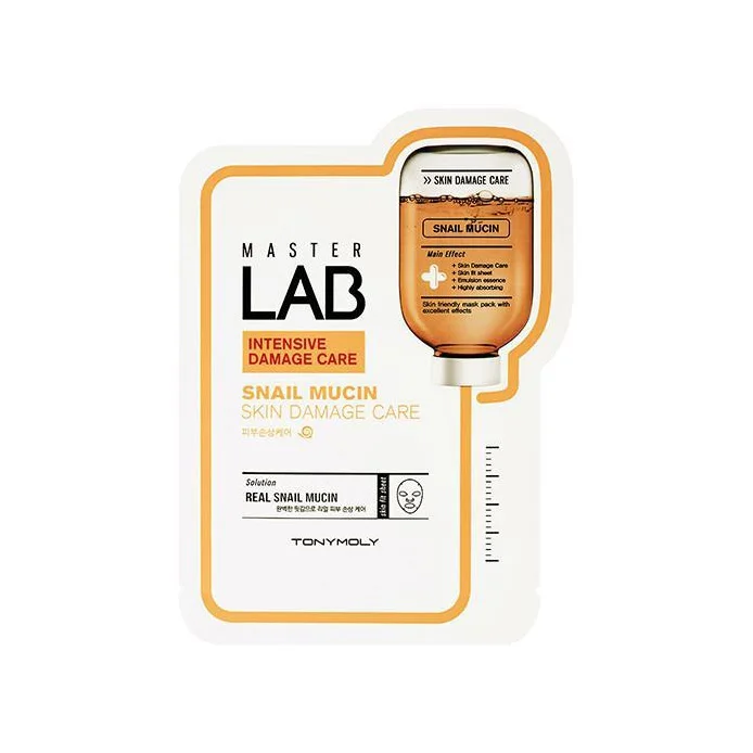 TONYMOLY Master Lab Intensive Damage Care Snail Mucin Skin Damage Car Packaging