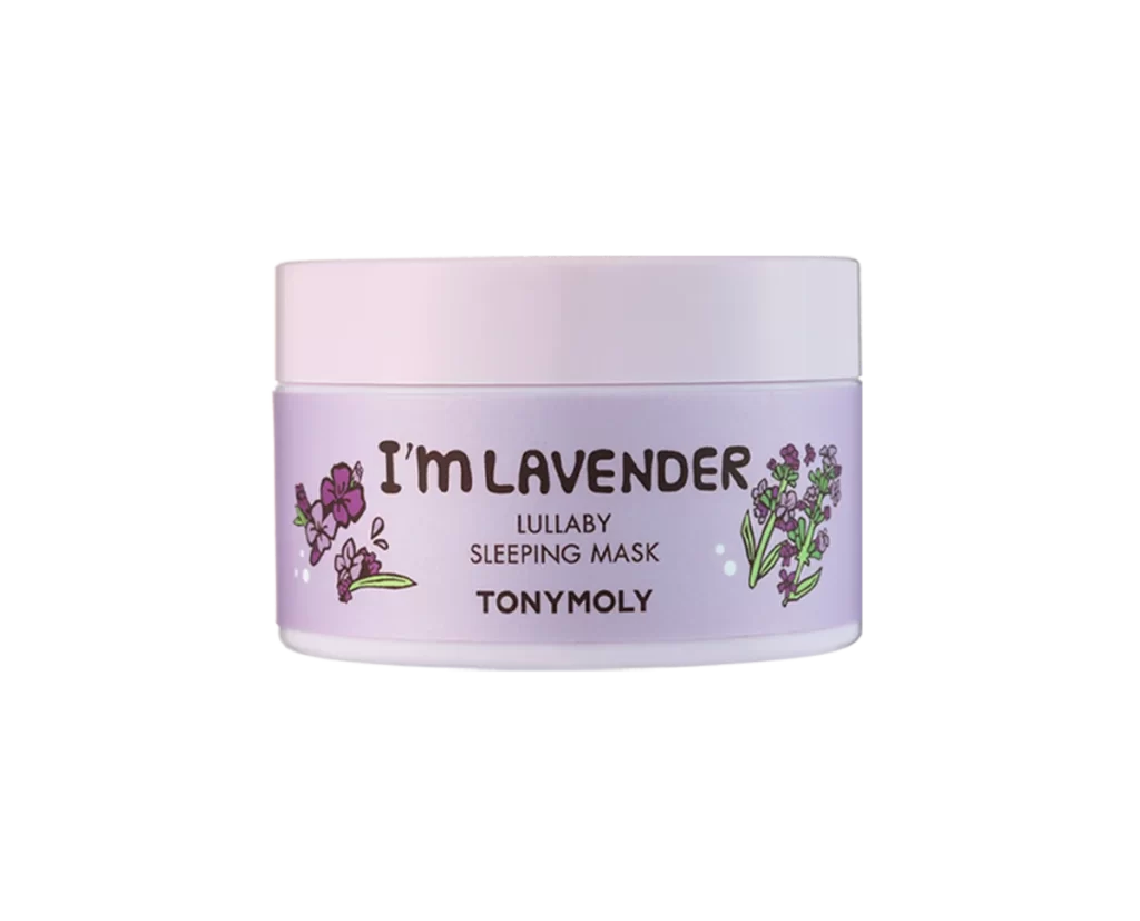 TONYMOLY I’m Lavender Lullaby Sleeping Mask Packaging