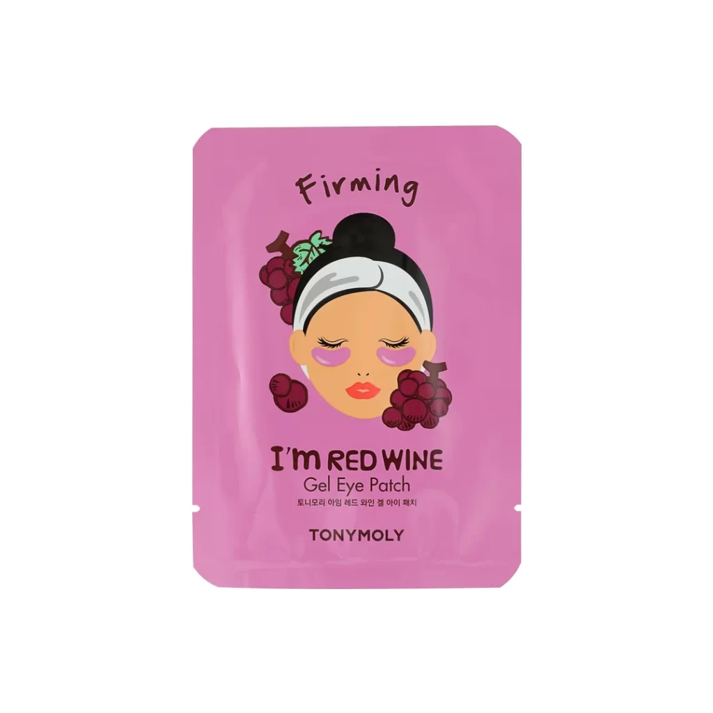 TONYMOLY I’m RED WINE Gel Eye Patch Packaging