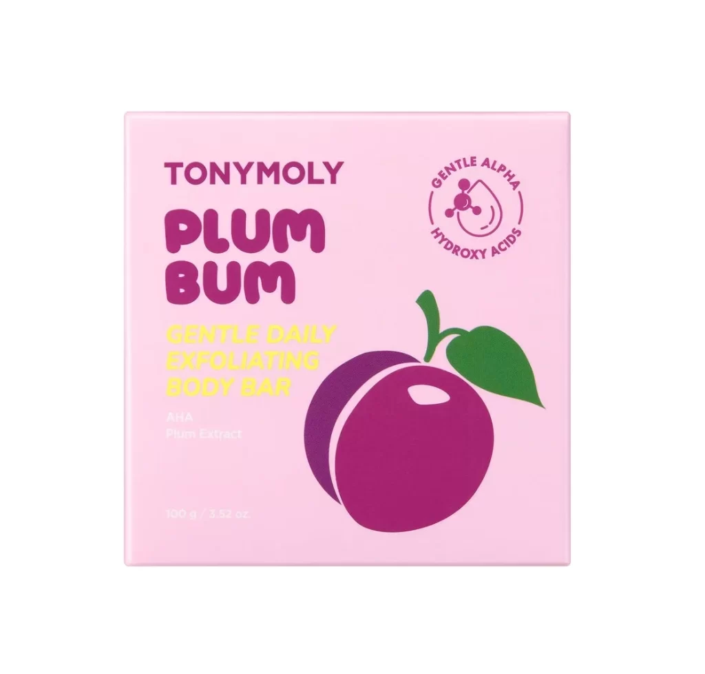 TONYMOLY PLUM BUM Packaging
