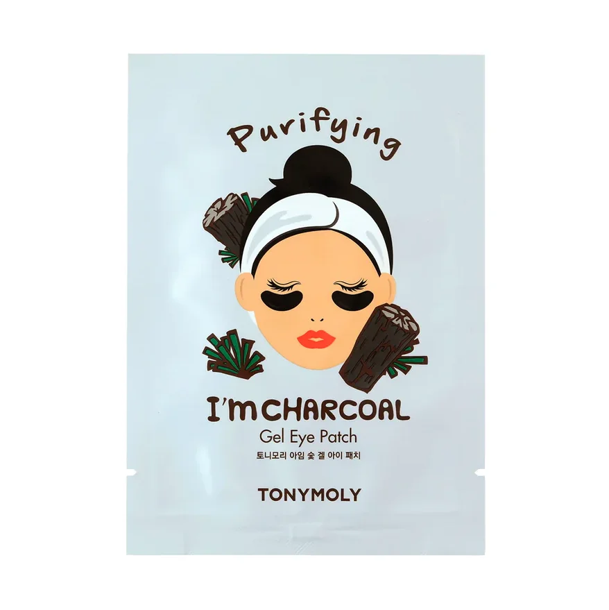 TONYMOLY I’m CHARCOAL Gel Eye Patch Packaging