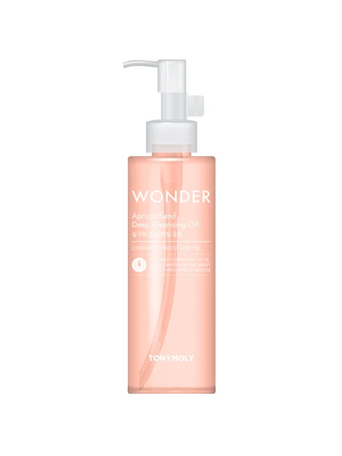 TONYMOLY WONDER Apricot Seed Deep Cleansing Oil Packaging