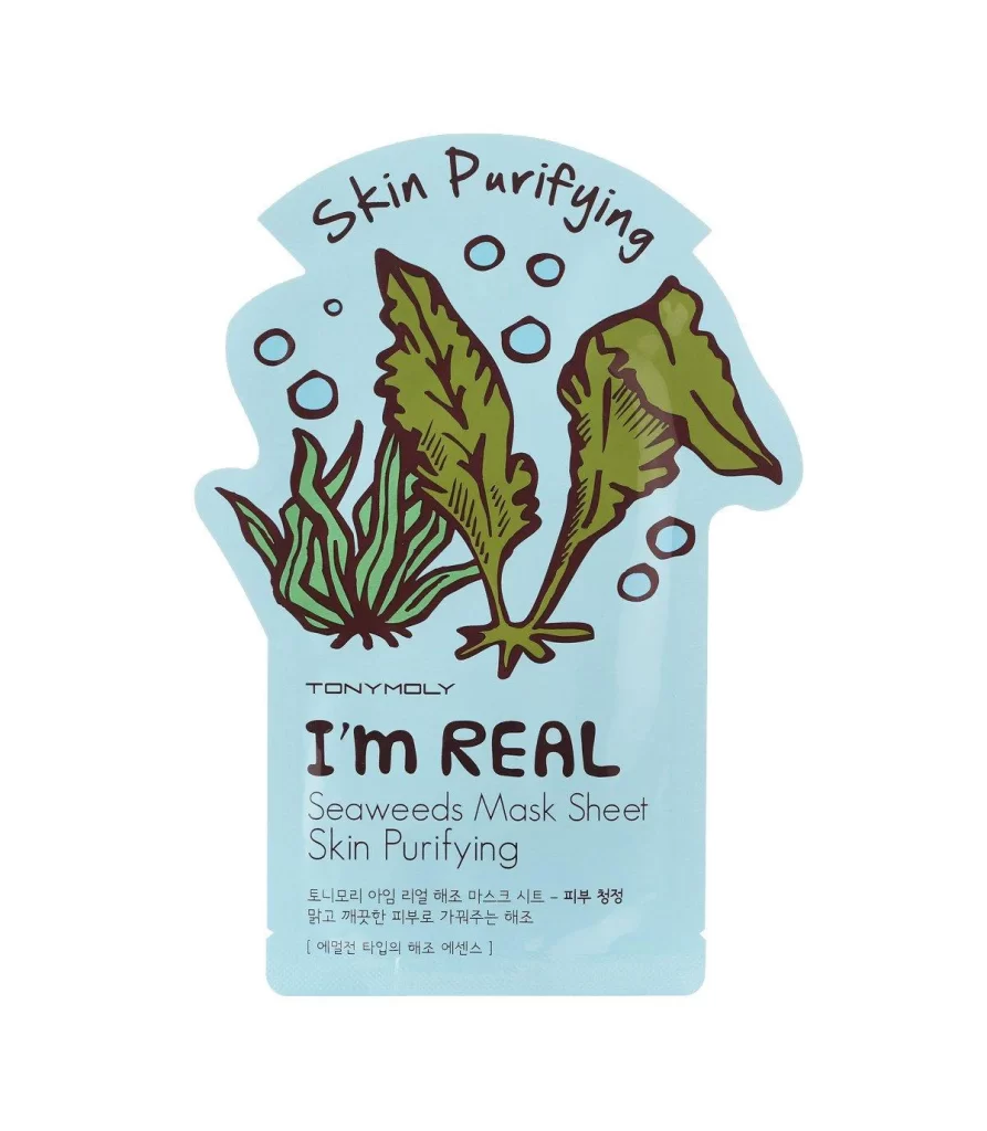 TONYMOLY I’m REAL Seaweeds Mask Sheet Packaging