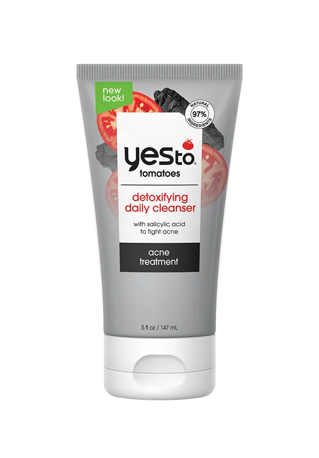 TONYMOLY Yes To Tomatoes Detoxifying Daily Cleanser Packaging