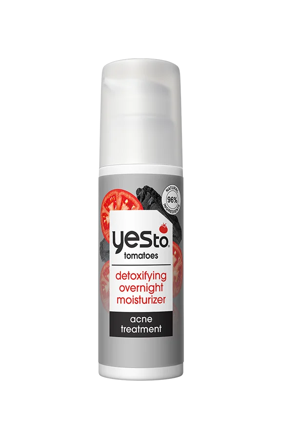 TONYMOLY yesto tomatoes detoxifying overnight moisturizer Packaging