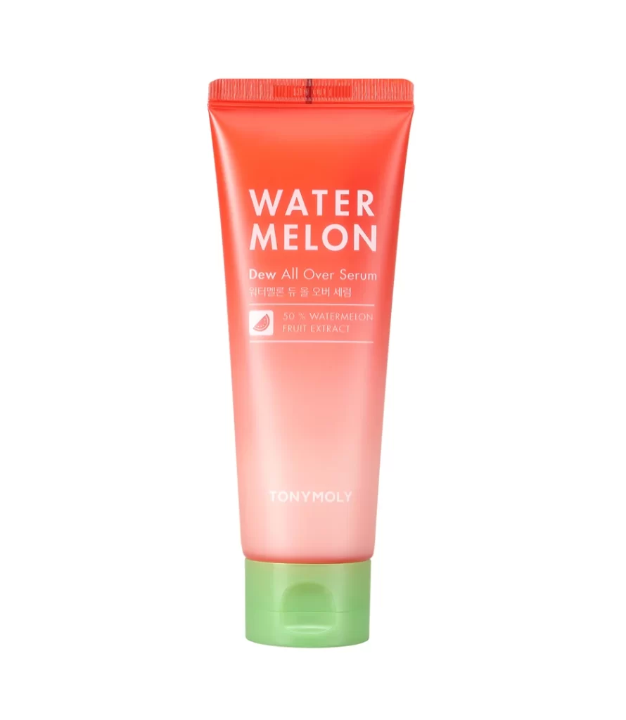 TONYMOLY WATER MELON Dew All Over Serum Packaging