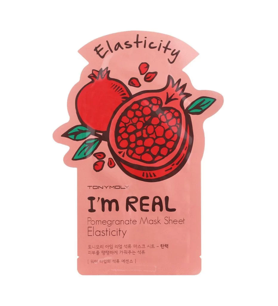 TONYMOLY I’m Real Pomegranate Mask Sheet Packaging