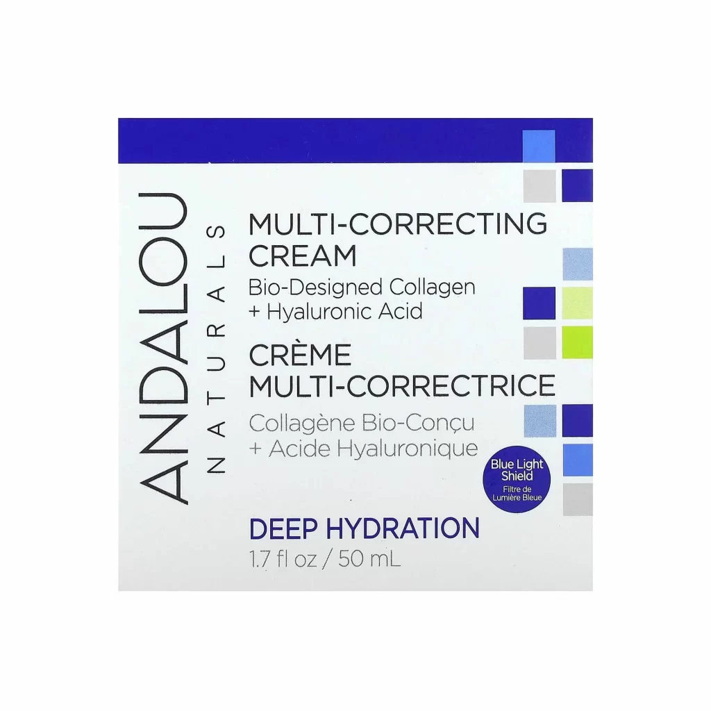 Andalou Naturals Deep Hydration Multi-Correcting Cream Packaging