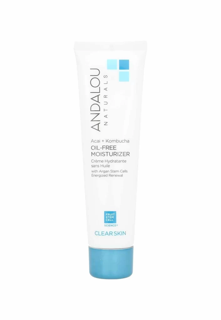 Andalou Naturals Acai Kombucha Oil-Free Moisturizer Packaging