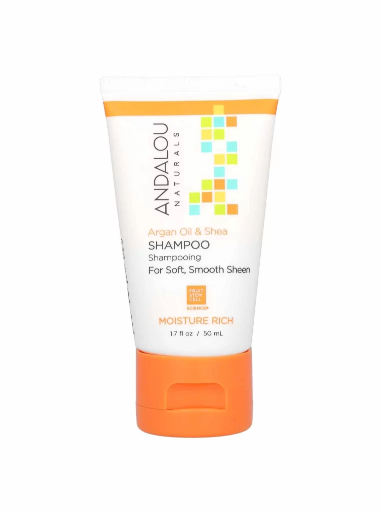 Andalou Naturals Argan Oil Shea Shampoo Packaging