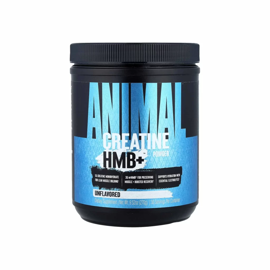 Animal Creatine HMB Powder Unflavored Packaging
