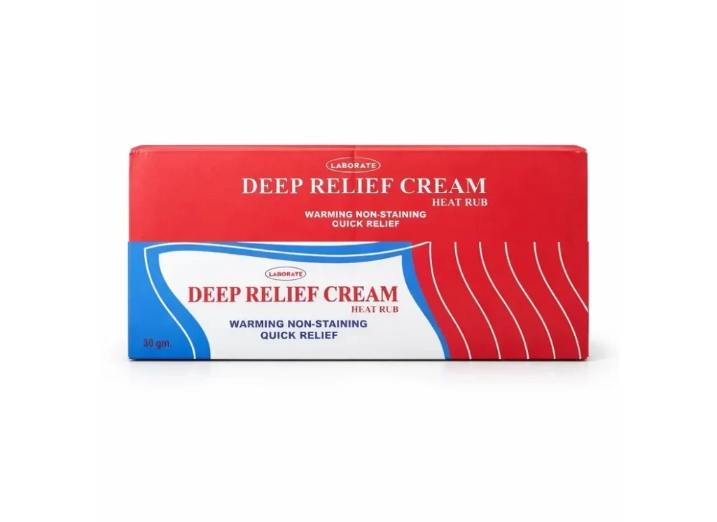 Laborate Deep Relief Heat Rub Cream Packaging