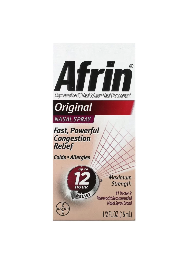 Afrin Original Nasal Spray Packaging