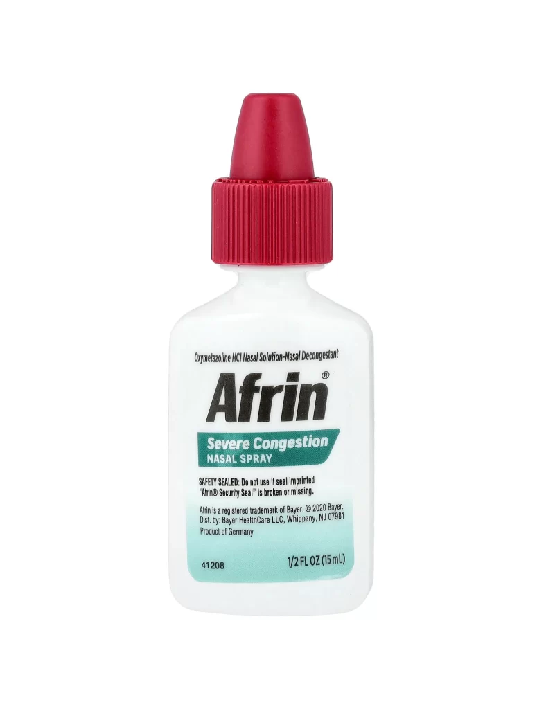 Afrin Severe Congestion Nasal Spray Packaging