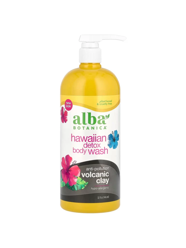 Alba Botanica Hawaiian Detox Body Wash Packaging