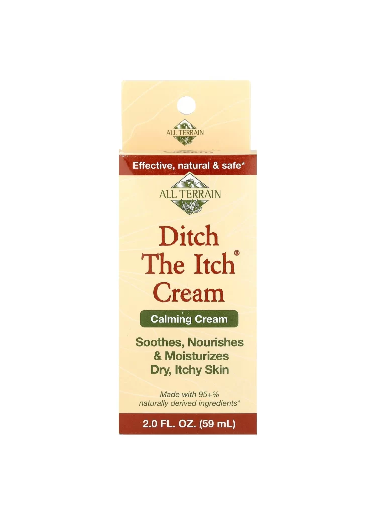 All Terrain Ditch The Itch Cream Calming Cream Skincare Packaging
