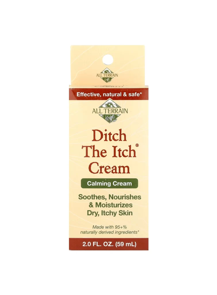 All Terrain Ditch The Itch Cream Calming Cream Skincare Packaging