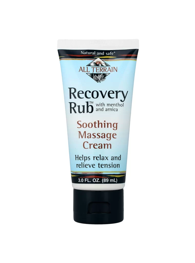 All Terrain Recovery Rub Soothing Massage Cream Packaging