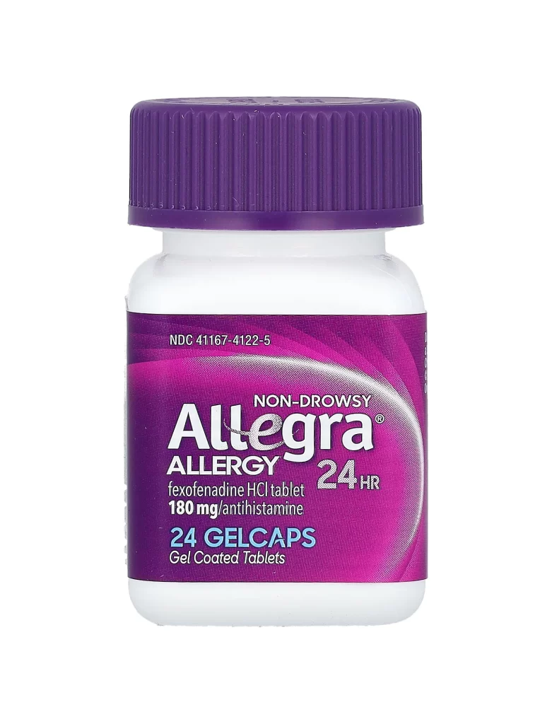 Allegra Allergy 24H Allergy Medicine Packaging