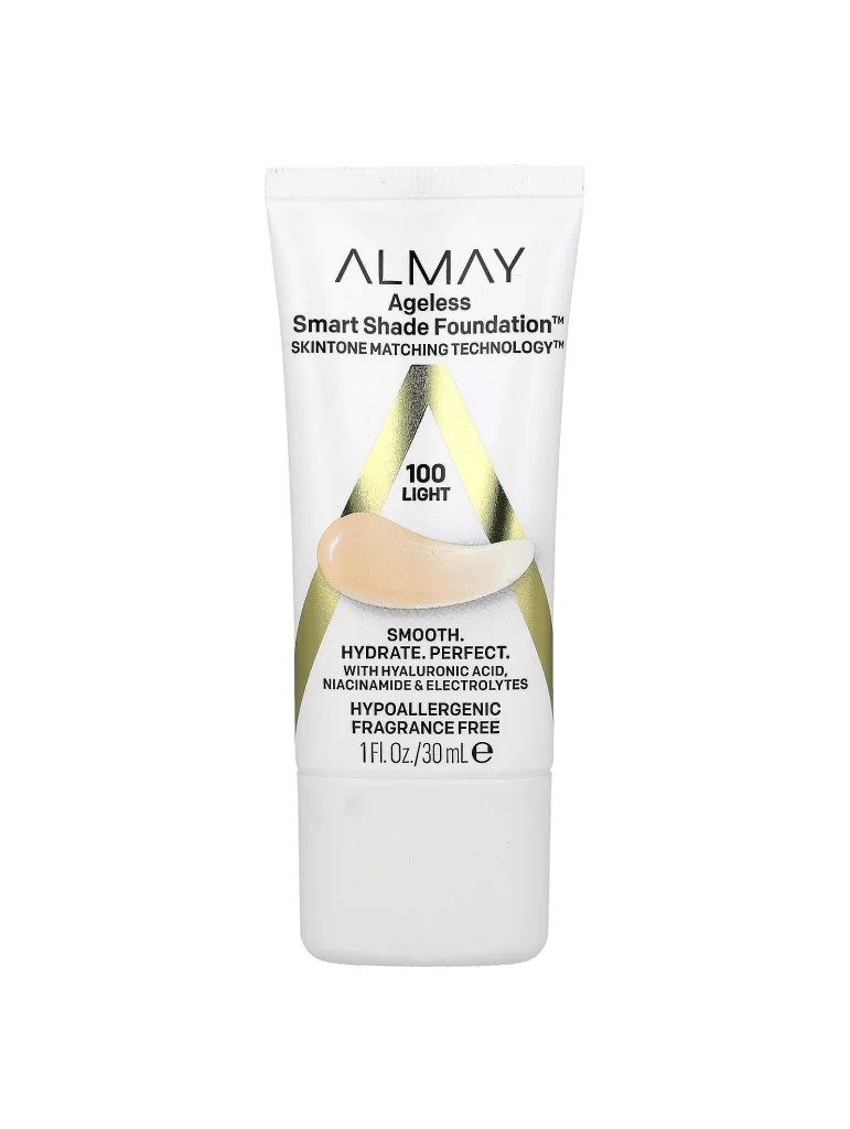 Almay Ageless Smart Shade Foundation Light Packaging