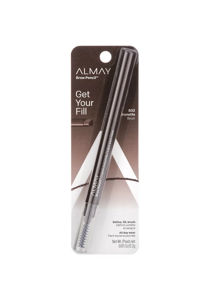 Almay Brow Pencil Brunette Eyebrow Pencil Packaging