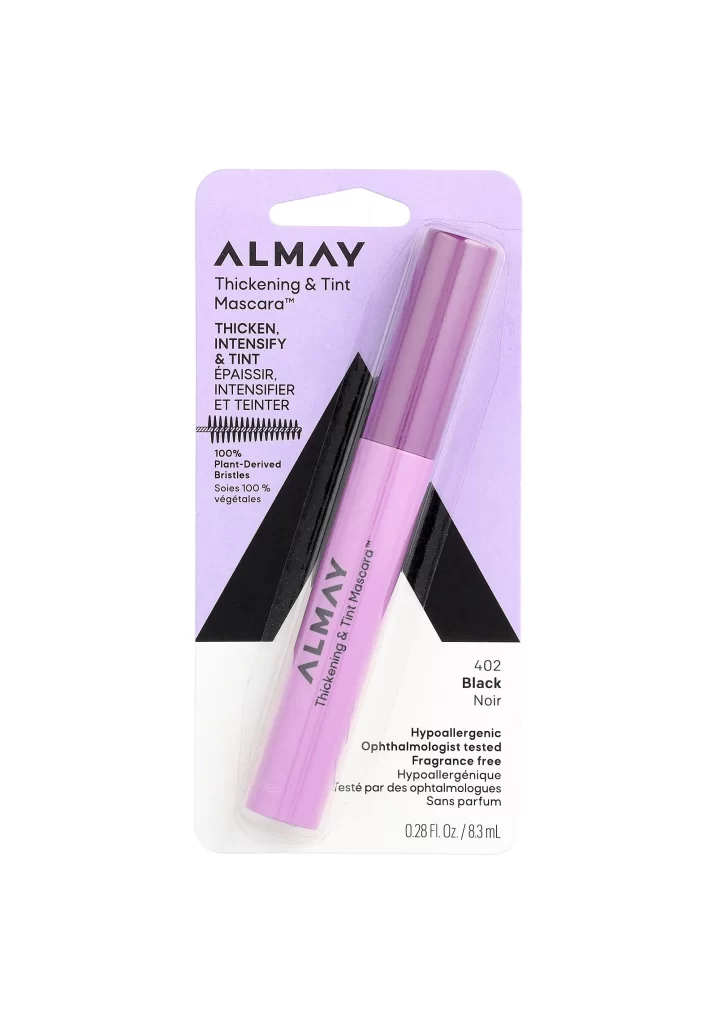 Almay Thickening and Tint Mascara Black Packaging