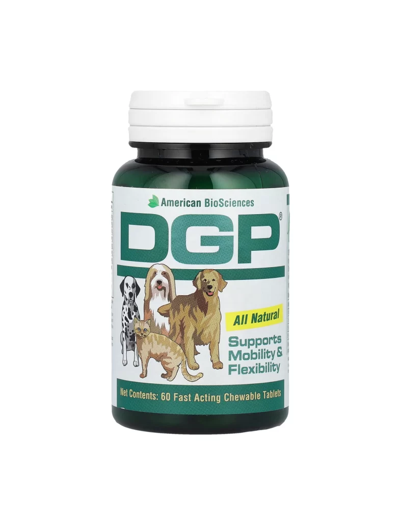 American Biosciences DGP Fast Acting Chewable Tablets Supplement Packaging