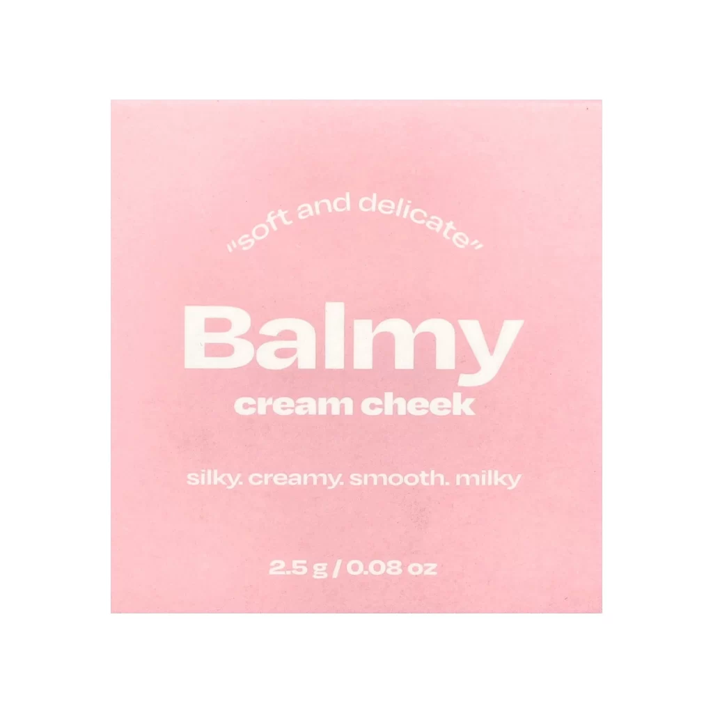 Alternativestereo Balmy Cream Cheek Plum Jam Cheek Makeup Packaging