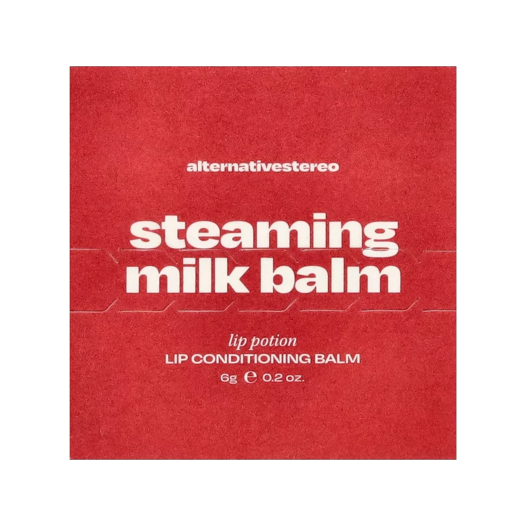 Alternativestereo Lip Potion Steaming Milk Balm Lip Makeup Packaging