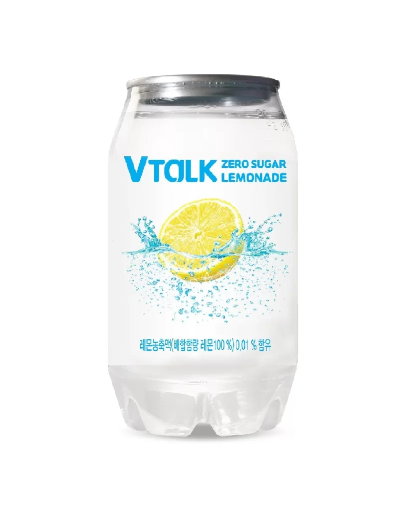 VTalk Zero Sugar Lemonade Packaging