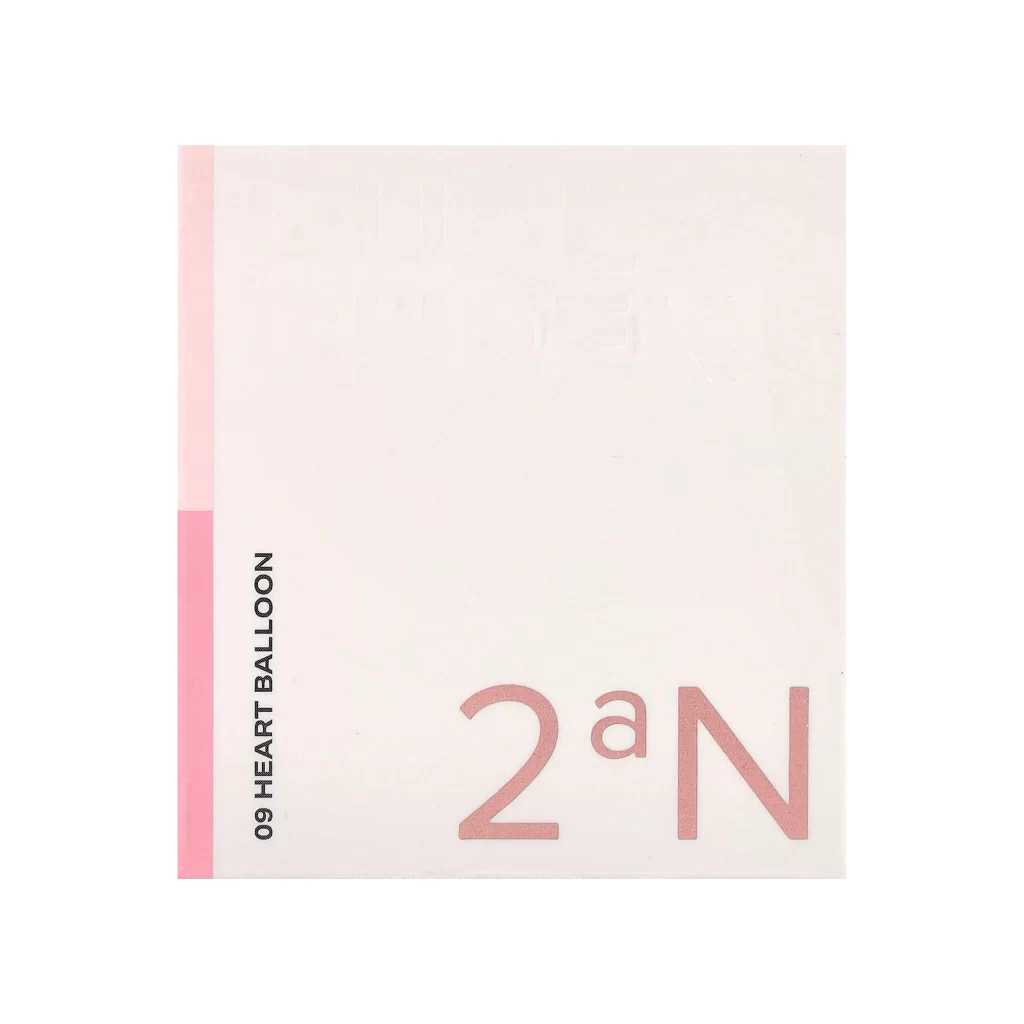 2aN Dual Cheek Heart Balloon Cosmetics Packaging