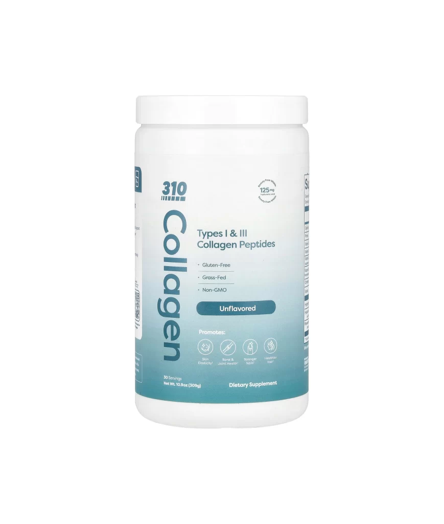 310 Nutrition Collagen Peptides Unflavored Supplement Packaging