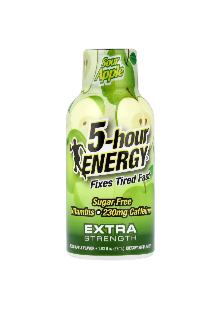5-hour Energy Sour Apple Energy Shot Packaging